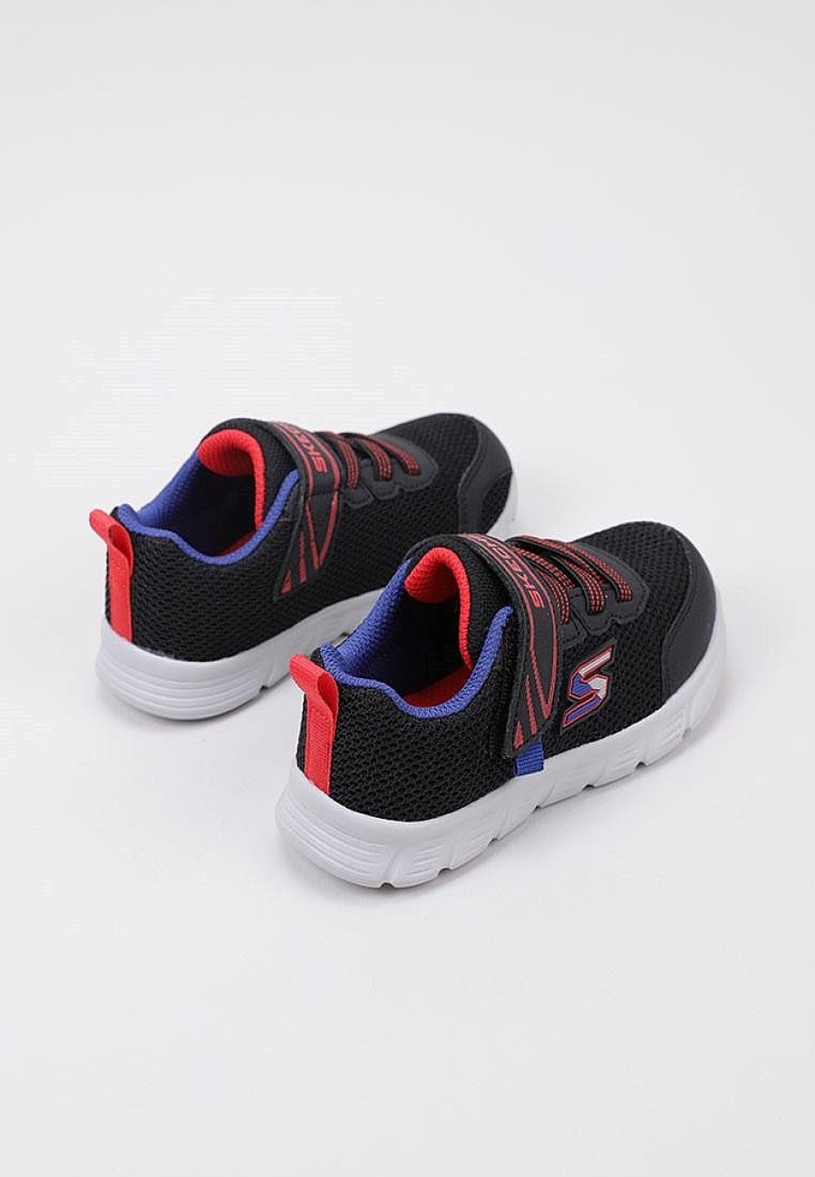 Enfants SKECHERS Baskets A Scratch | Acheter Skechers Comfy Flex Mini Trainer En Ligne