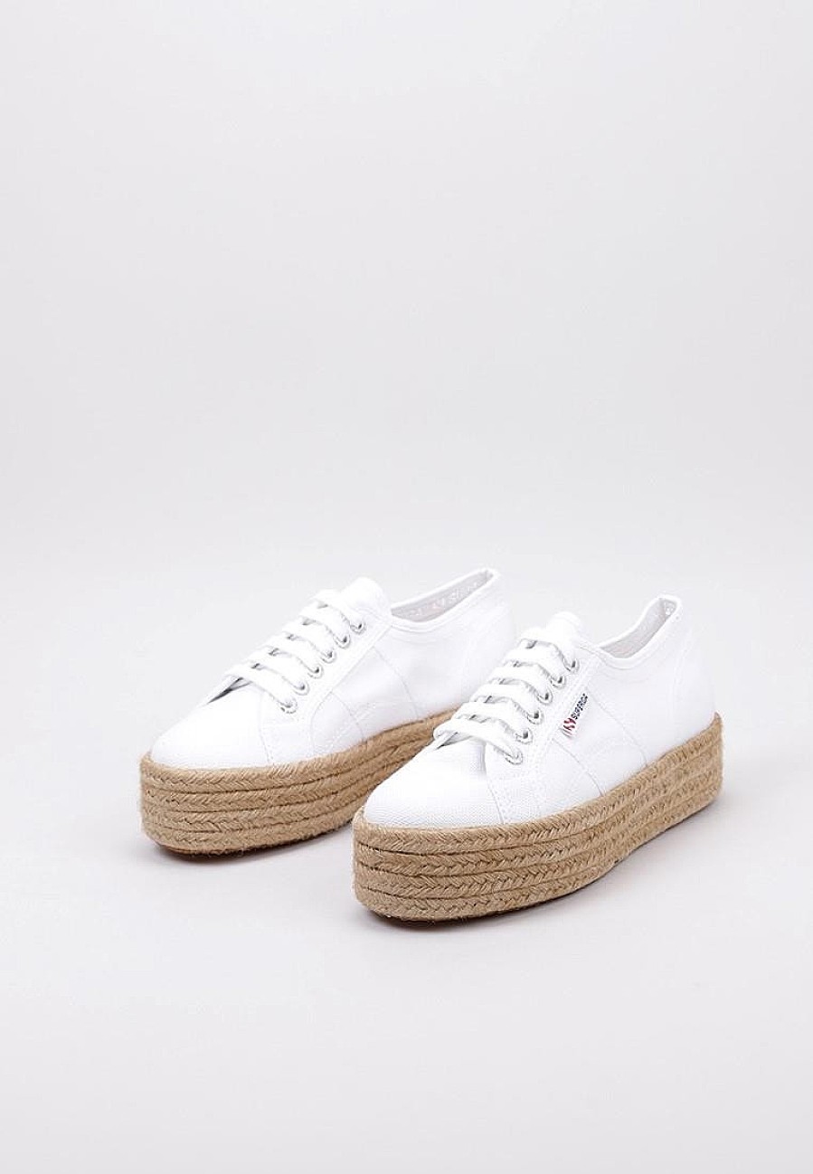 Femme SUPERGA Baskets A Plateforme | Acheter Superga 2790 Rope En Ligne