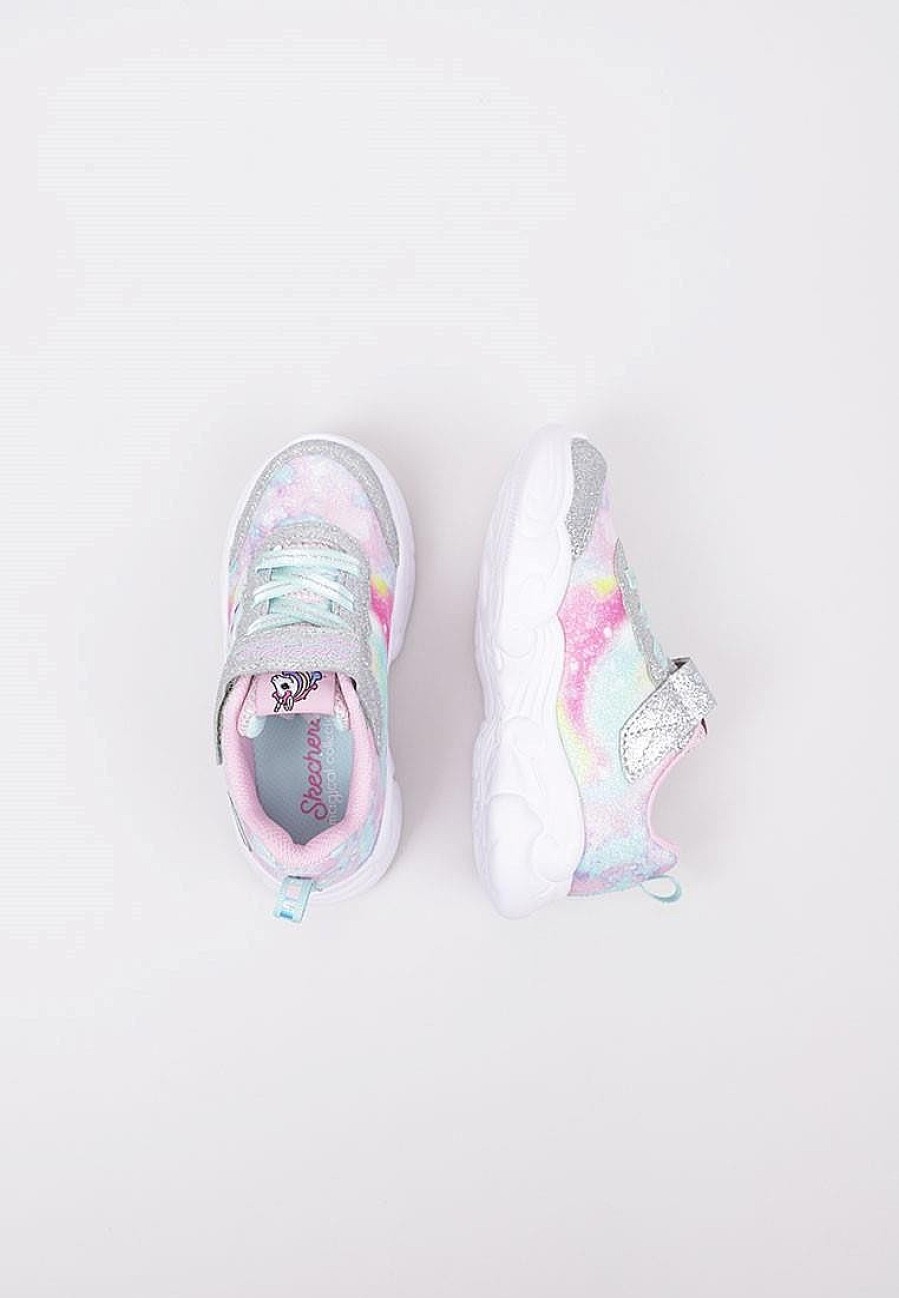 Enfants SKECHERS Baskets A Scratch | Acheter Skechers Unicorn Storm En Ligne