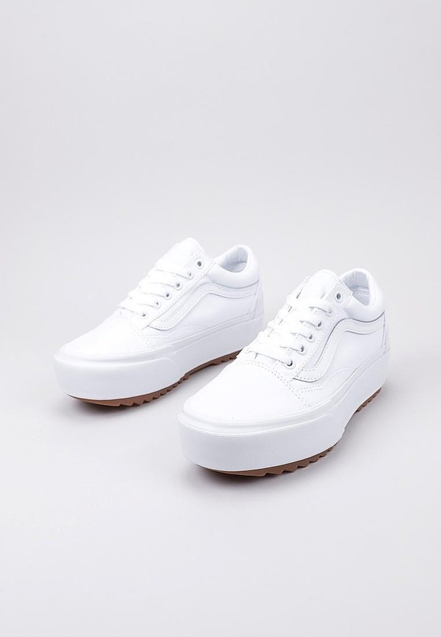 Femme VANS Baskets A Plateforme | Acheter Vans Old Skool Stacked En Ligne